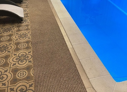 Противоскользящее покрытие для бассейнов Aqua matte premium белый